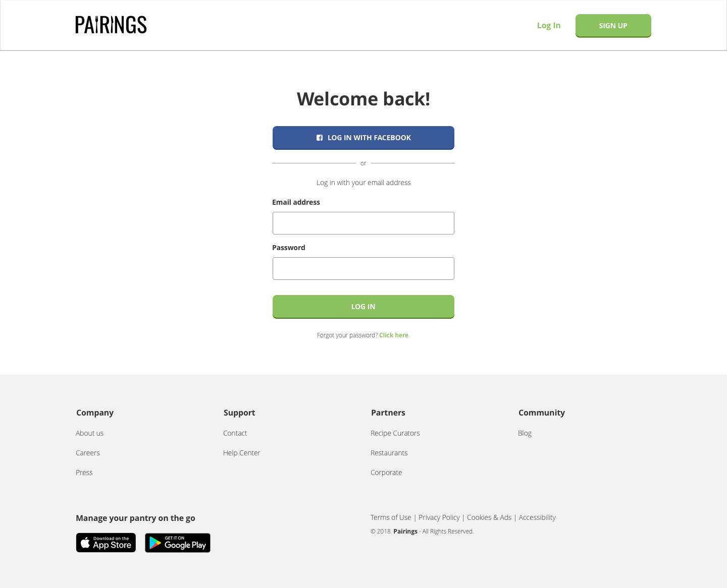 pairings-login