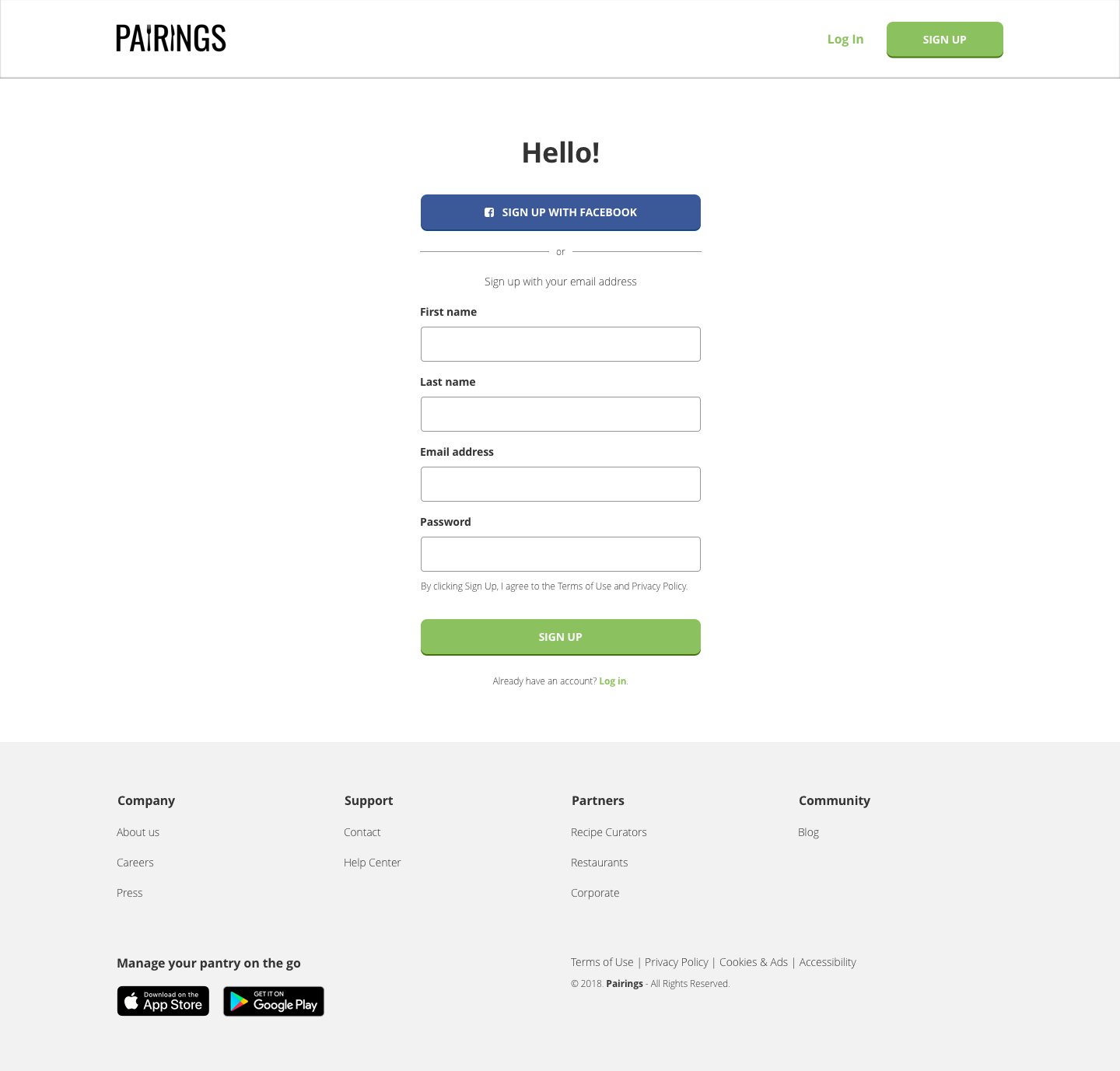 pairings-signup